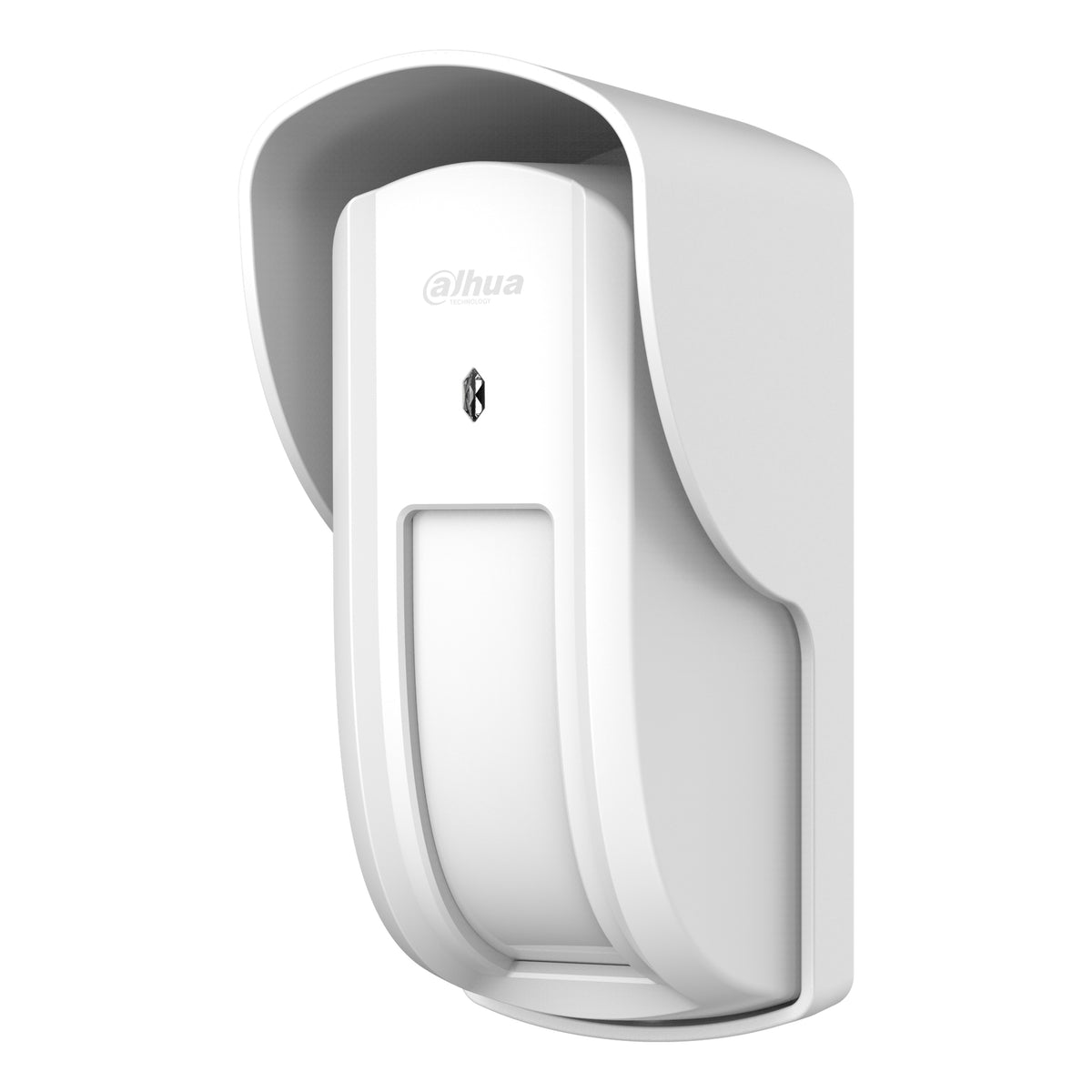 Dahua ARD2631E-W2 draadloze buiten gordijndetector met PIR en microwave, vooraanzicht.