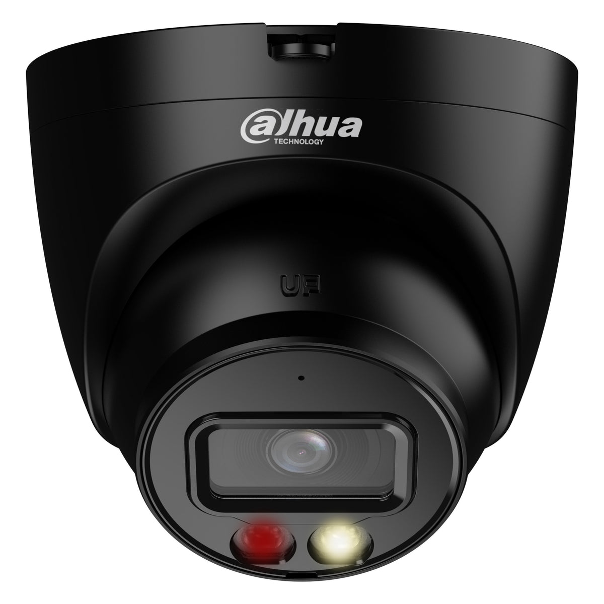 Zwarte Dahua 5MP WizSense Turret DH-IPC-HDW2549TP-S-IL-0280B-Black, productfoto 2
