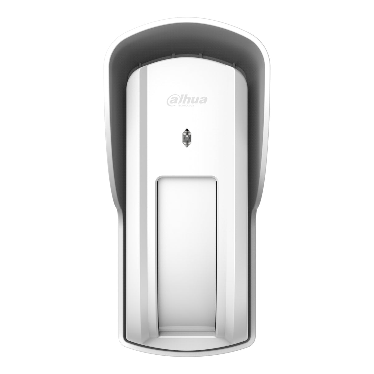 Dahua ARD2631E-W2 buiten gordijndetector in wit, zijaanzicht.