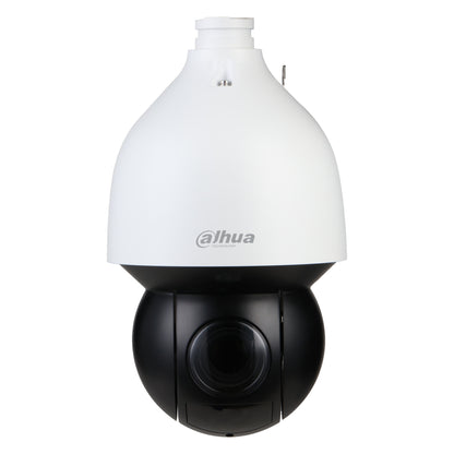 Dahua 8MP WizSense PTZ camera DH-SD5A825MA-HNR, vooraanzicht (foto toont witte uitvoering; dit product is zwart)