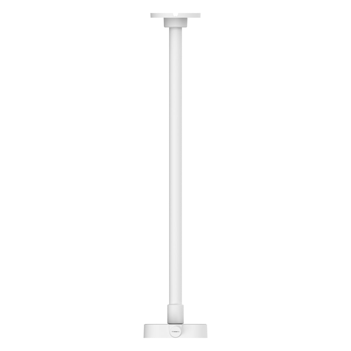 Witte Dahua PFB2400C plafondbeugel recht van voren gezien.