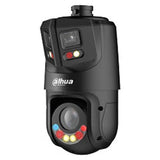 Dahua SDT4E425-8P-GB-APV1 Zwart | WizSense 2× 4MP | 2× 2.8mm | 180° Dual-Lens Panorama met Tweeweg Audio