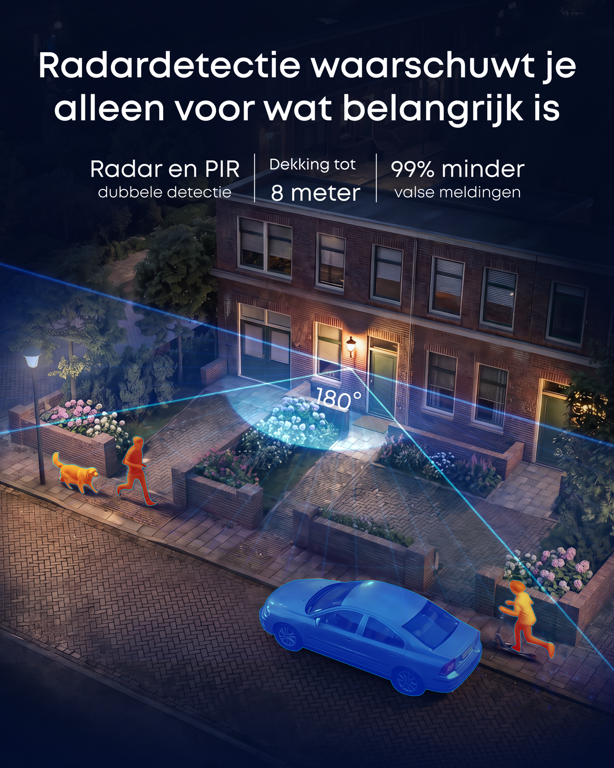 Eufy Video Deurbel S4 met radar- en PIR-detectie voor minder valse meldingen