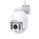 Foscam SD4 | 4MP WiFi PTZ Camera | 4x Optische Zoom | 355° Pan + 90° Tilt | IR Nachtzicht 20m | Dual-band WiFi | IP66 | ONVIF | Wit