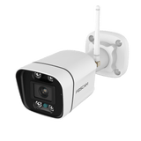 Foscam V8P | 8MP 4K WiFi Bullet Camera | 2.8mm Vast | Kleur Spotlight + IR 20m | AI-detectie | Geluid+Lichtalarm | IP66 | Wit