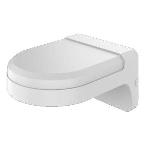 Witte Hikvision DS-220AZJ-130-WA muurbeugel voor dome- en turretcamera's.