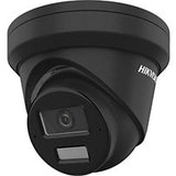 Hikvision DS-2CD2343G2-LI2U BL 4MP AcuSense Turret Camera – 2.8mm Black