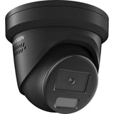 Hikvision DS-2CD2346G2H-IS2U/SL | 4MP AcuSense Turret | 2.8mm | Active Deterrence | Black