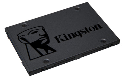 Kingston A400 960GB 2,5 inch SATA3 SSD, schuin vooraanzicht