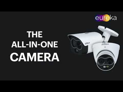 Dahua TPC-BF1241-B3F4 Eureka 4MP Thermische Hybride Bullet Camera | Thermisch 3.5mm + Zichtbaar 4mm