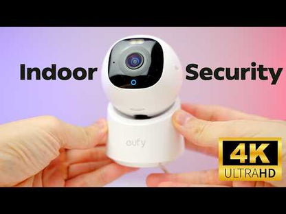 Eufy Indoor Cam E30 | 4K | 360° Pan-Tilt | AI-Tracking | Binnen Beveiligingscamera | WiFi