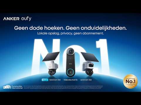 Officiële Anker eufy productlancering: VR-tracking videodeurbel S4 (Anker Nederland)