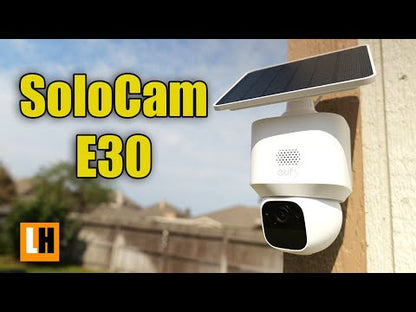 Eufy SoloCam E30 | 2K | 360° Pan-Tilt | AI-Tracking | Draadloze Beveiligingscamera | Zonne-energie
