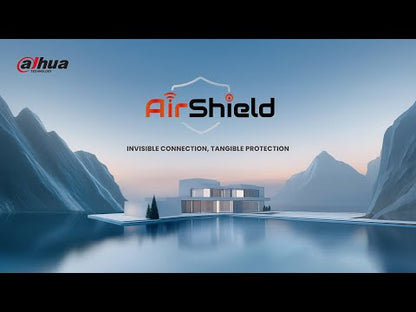Dahua ARA24-W2(868) | AirShield Draadloze Keyfob | 4-Knops Afstandsbediening | Zwart