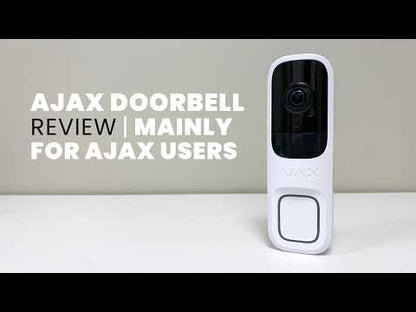 Ajax Doorbell 4MP WiFi Video Doorbell | Gray