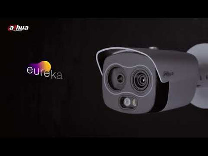 Dahua TPC-BF1241-B3F4 Eureka 4MP Thermische Hybride Bullet Camera | Thermisch 3.5mm + Zichtbaar 4mm