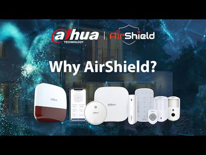 Dahua ARA24-W2(868) | AirShield Draadloze Keyfob | 4-Knops Afstandsbediening | Zwart