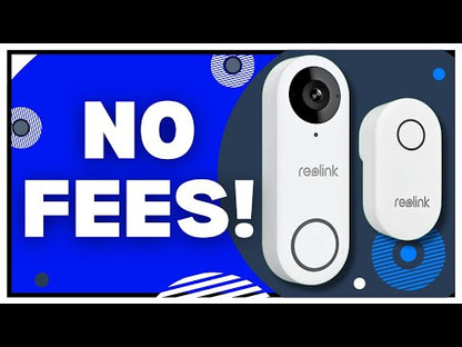 Reolink D340W 5MP WiFi Video Deurbel met gong