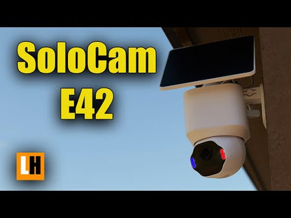 Eufy SoloCam E42 | 4K | Zonne-energie | AI-Detectie | Set 2 Camera's + Homebase 3