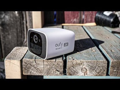 Eufy SoloCam C210 | 2K | Zonnepaneel | 100% Draadloos | AI-Detectie | 8GB Opslag | IP67