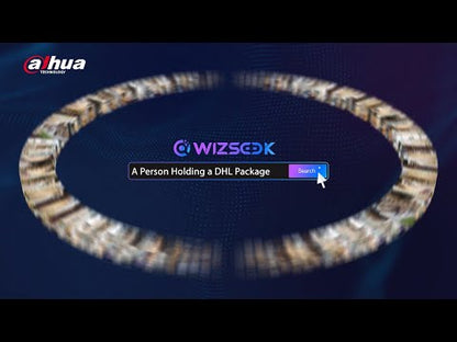 Dahua IPC-HFW5459E1-Z4E-IL Zwart | WizMind 4MP | 8-32mm | Smart Dual Light Telelens Bullet met ePoE