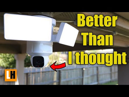 Eufy Floodlight Camera E30 | 2K | 360° Pan-Tilt | 2000 Lumen LED | AI-Tracking Beveiligingscamera