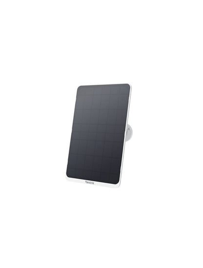 Reolink Solar Panel 3 met witte behuizing voor draadloze 4G beveiligingscamera's.